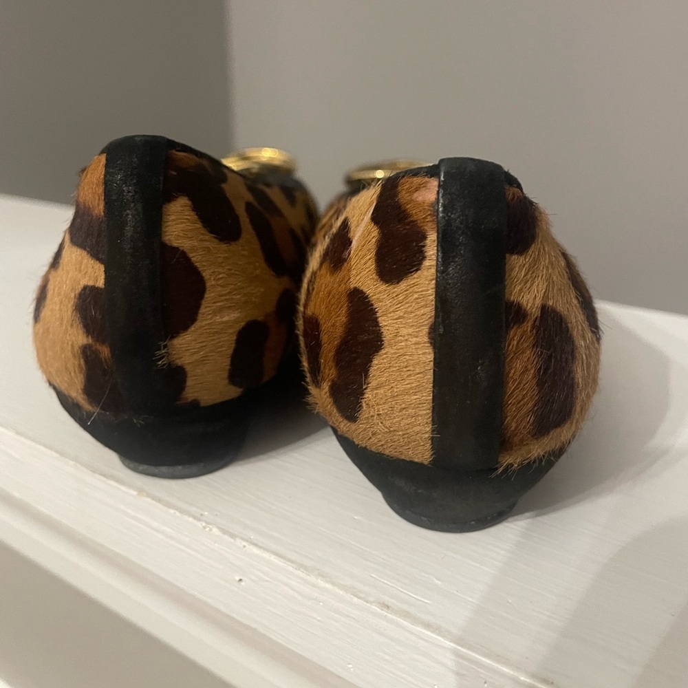 Stuart Weitzman Pony Hair Animal Print Shoes size 6 - Picture 4 of 9
